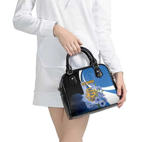 Estonia Independence Day Shoulder Handbag Pikk Hermann Tower Estonian Pride