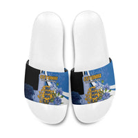 Estonia Independence Day Slide Sandals Pikk Hermann Tower Estonian Pride