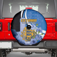 Estonia Independence Day Spare Tire Cover Pikk Hermann Tower Estonian Pride