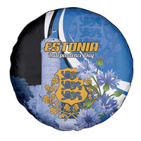 Estonia Independence Day Spare Tire Cover Pikk Hermann Tower Estonian Pride