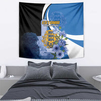 Estonia Independence Day Tapestry Pikk Hermann Tower Estonian Pride