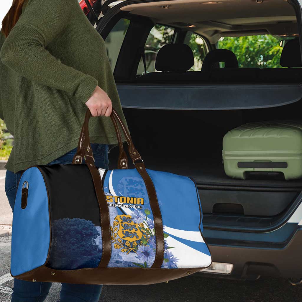 Estonia Independence Day Travel Bag Pikk Hermann Tower Estonian Pride