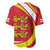 Guernsey Coat Of Arms Baseball Jersey Sporty Style