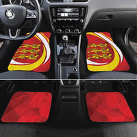 Guernsey Coat Of Arms Car Mats Sporty Style