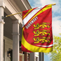Guernsey Coat Of Arms Garden Flag Sporty Style