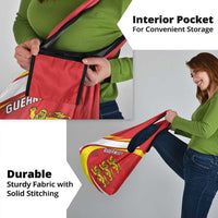Guernsey Coat Of Arms Grocery Bag Sporty Style