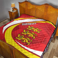 Guernsey Coat Of Arms Quilt Sporty Style