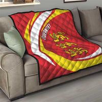 Guernsey Coat Of Arms Quilt Sporty Style