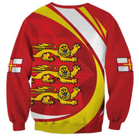 Guernsey Coat Of Arms Sweatshirt Sporty Style