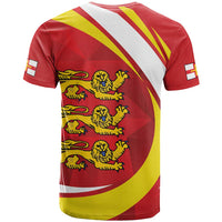 Guernsey Coat Of Arms T Shirt Sporty Style