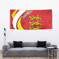 Guernsey Coat Of Arms Tapestry Sporty Style