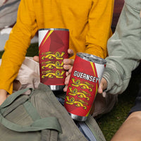 Guernsey Coat Of Arms Tumbler Cup Sporty Style