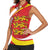 Guernsey Coat Of Arms Women Sleeveless Polo Shirt Sporty Style