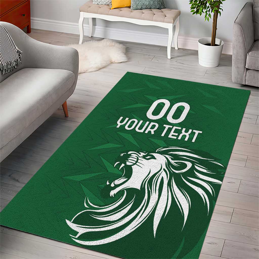 Custom Guernsey Football Area Rug Go Champions