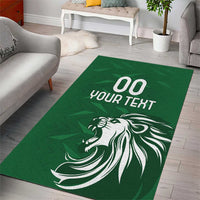 Custom Guernsey Football Area Rug Go Champions