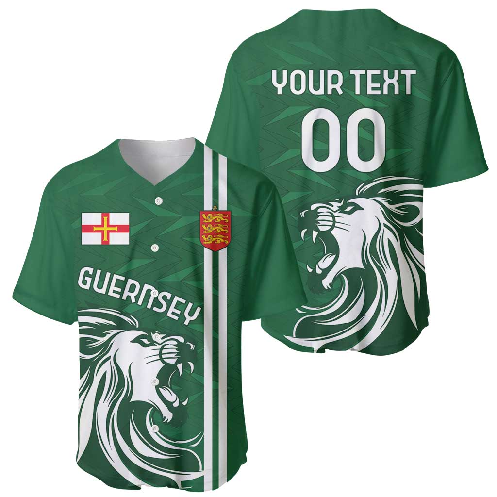 Custom Guernsey Football Baseball Jersey Go Champions