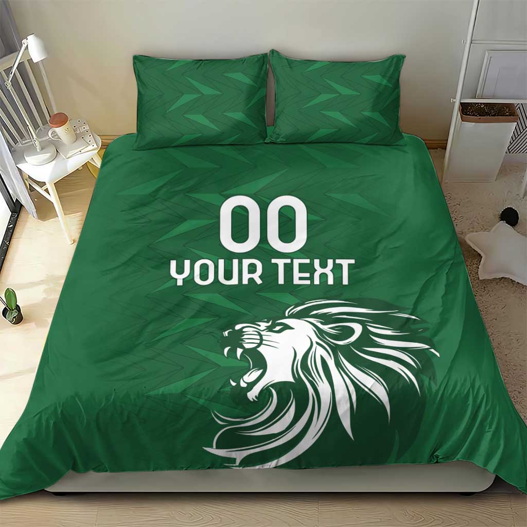 Custom Guernsey Football Bedding Set Go Champions