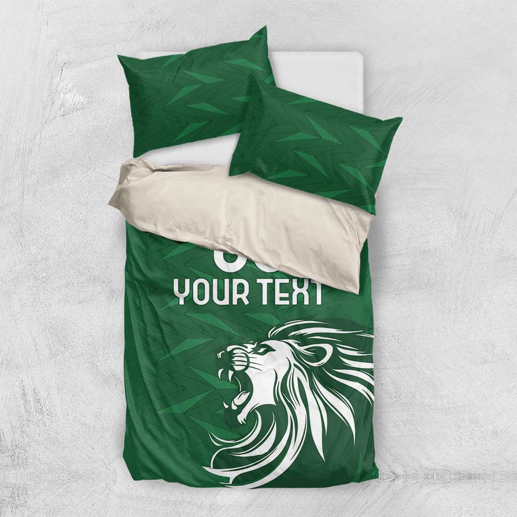 Custom Guernsey Football Bedding Set Go Champions
