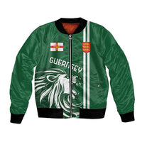 Custom Guernsey Football Bomber Jacket Go Champions