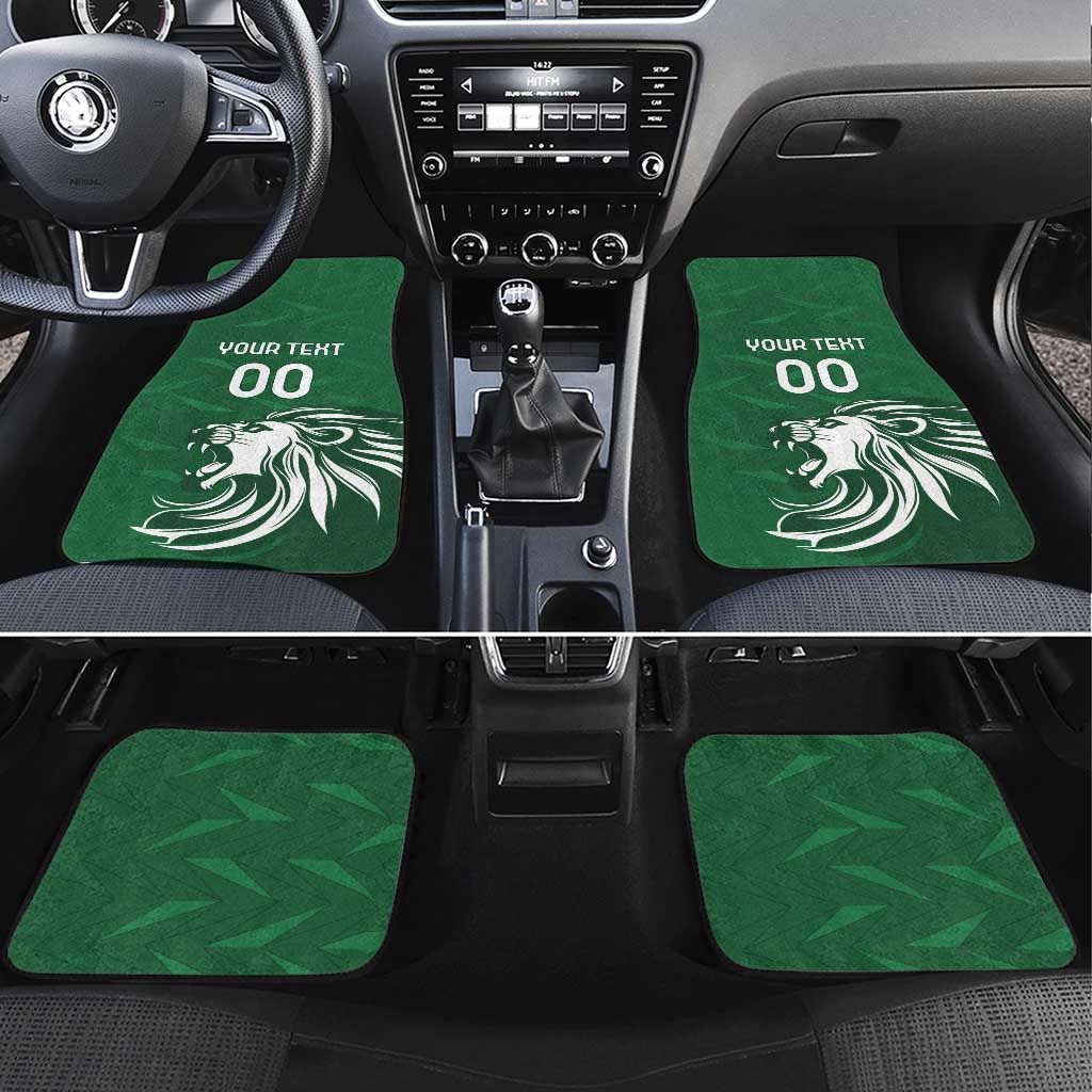Custom Guernsey Football Car Mats Go Champions