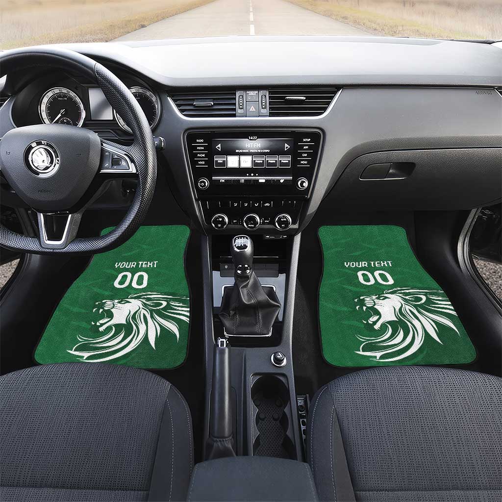 Custom Guernsey Football Car Mats Go Champions