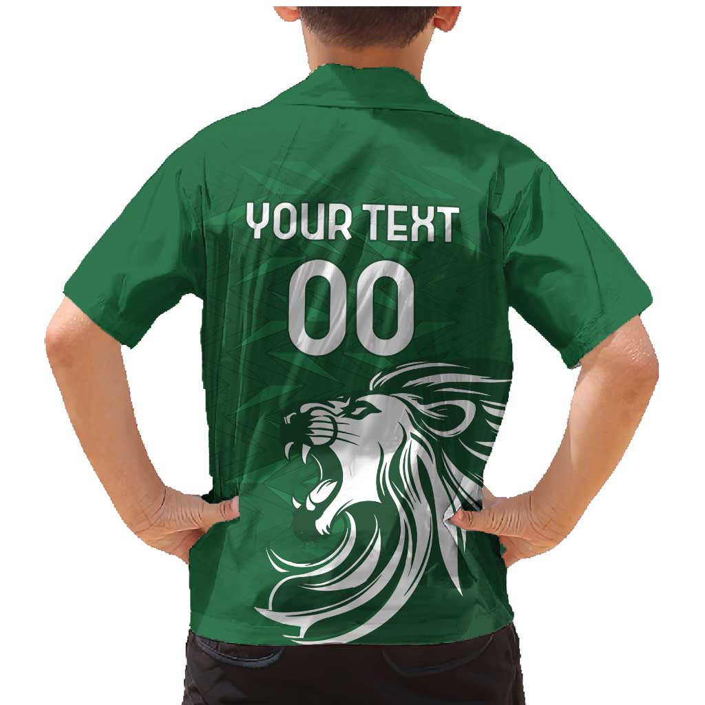 Custom Guernsey Football Family Matching Mermaid Dress and Hawaiian Shirt Go Champions