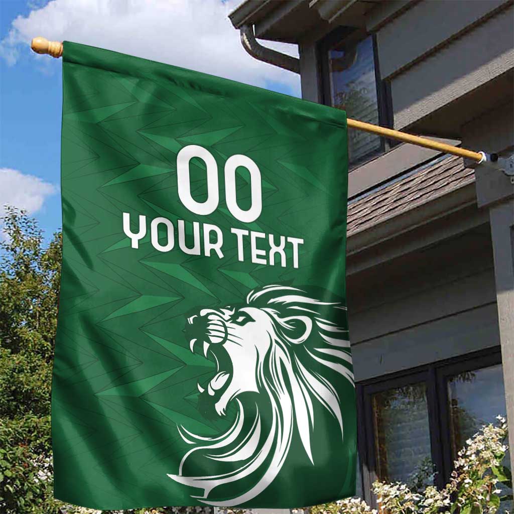 Custom Guernsey Football Garden Flag Go Champions