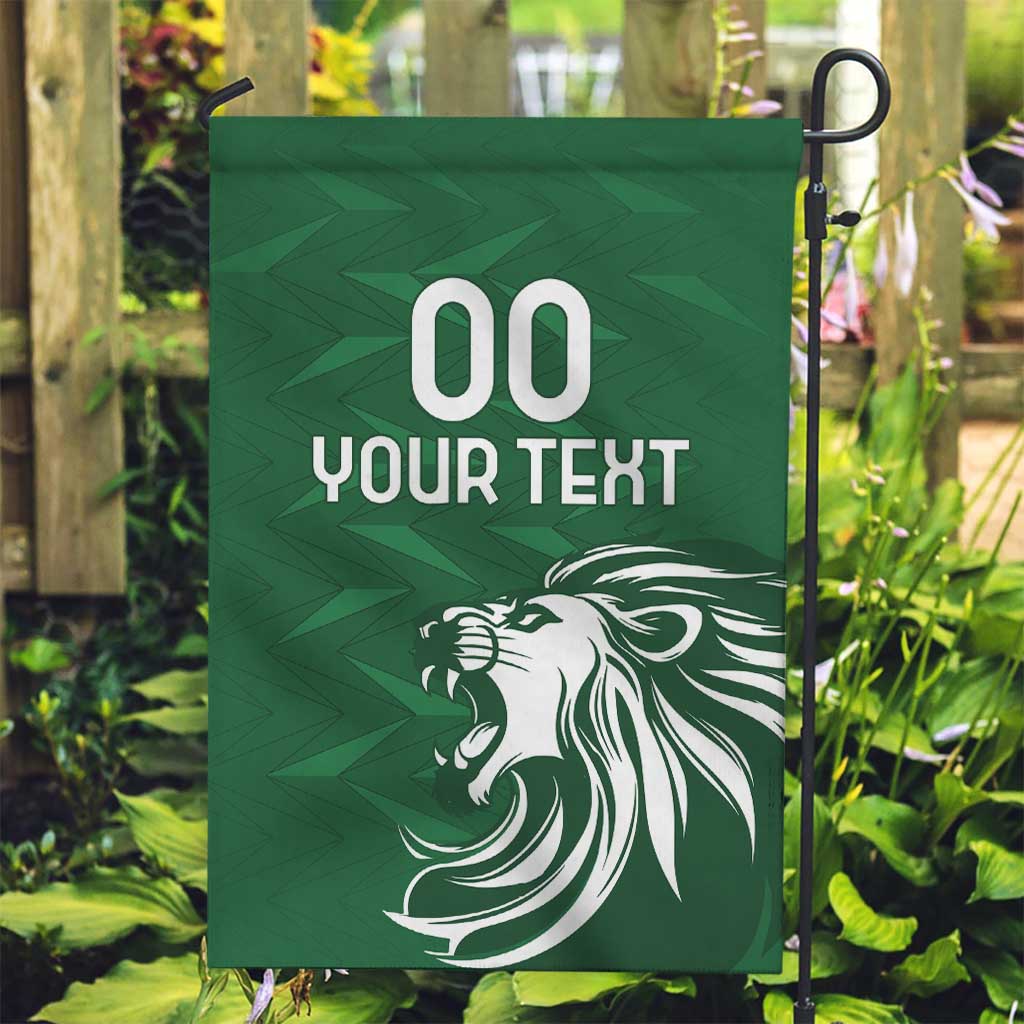 Custom Guernsey Football Garden Flag Go Champions