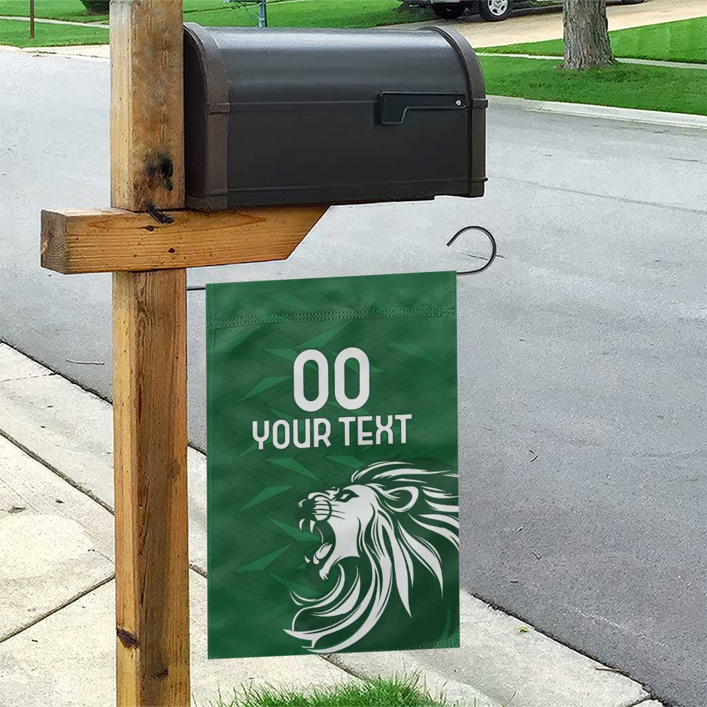 Custom Guernsey Football Garden Flag Go Champions