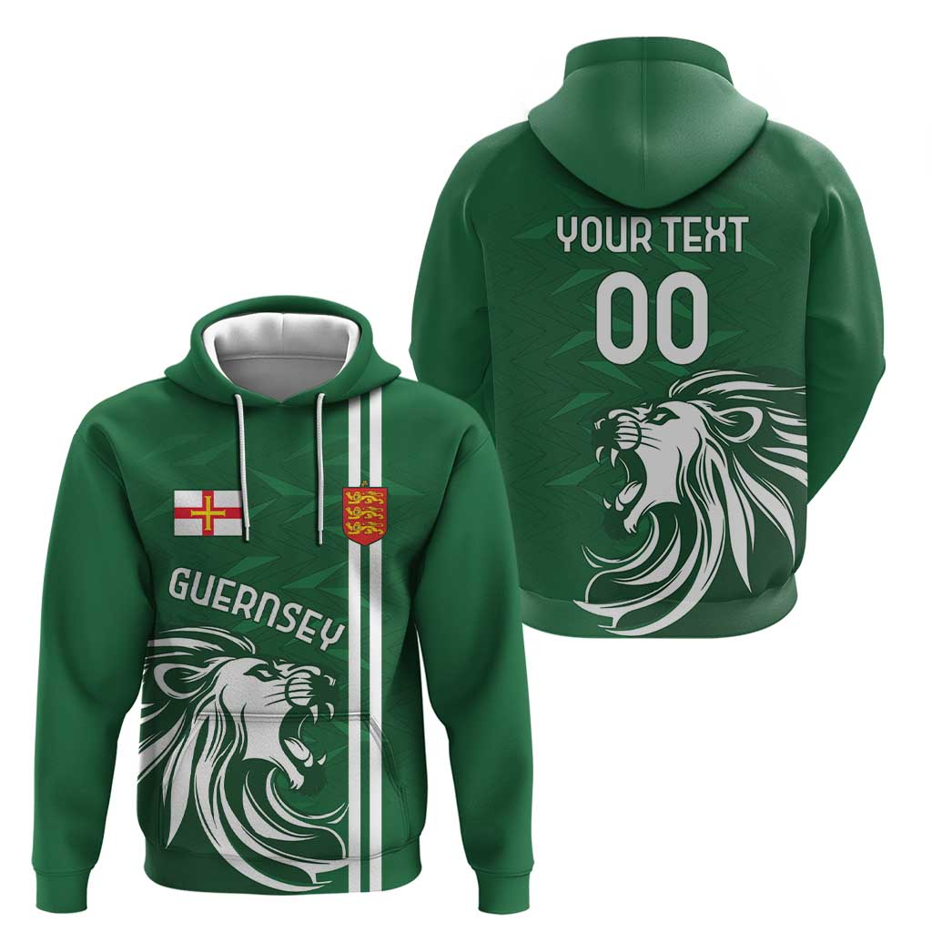 Custom Guernsey Football Hoodie Go Champions
