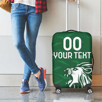 Custom Guernsey Football Luggage Cover Go Champions