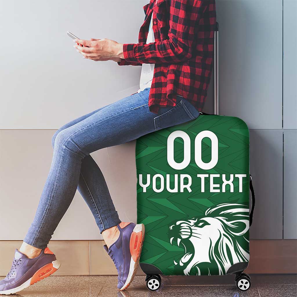 Custom Guernsey Football Luggage Cover Go Champions