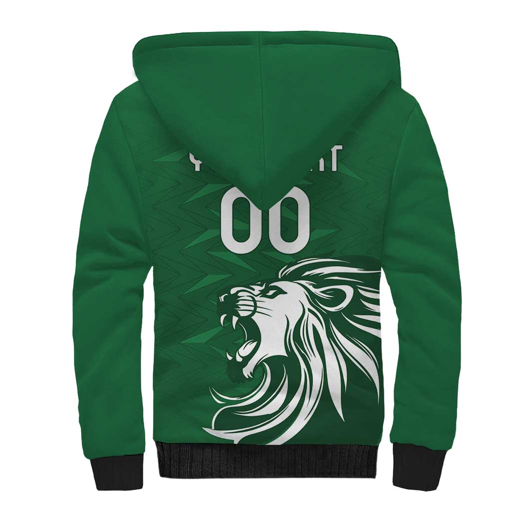 Custom Guernsey Football Sherpa Hoodie Go Champions