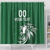 Custom Guernsey Football Shower Curtain Go Champions