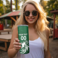 Custom Guernsey Football Skinny Tumbler Go Champions