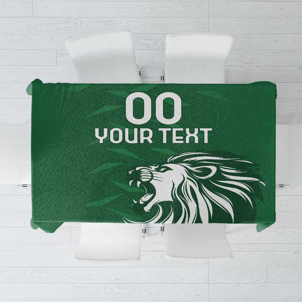 Custom Guernsey Football Tablecloth Go Champions