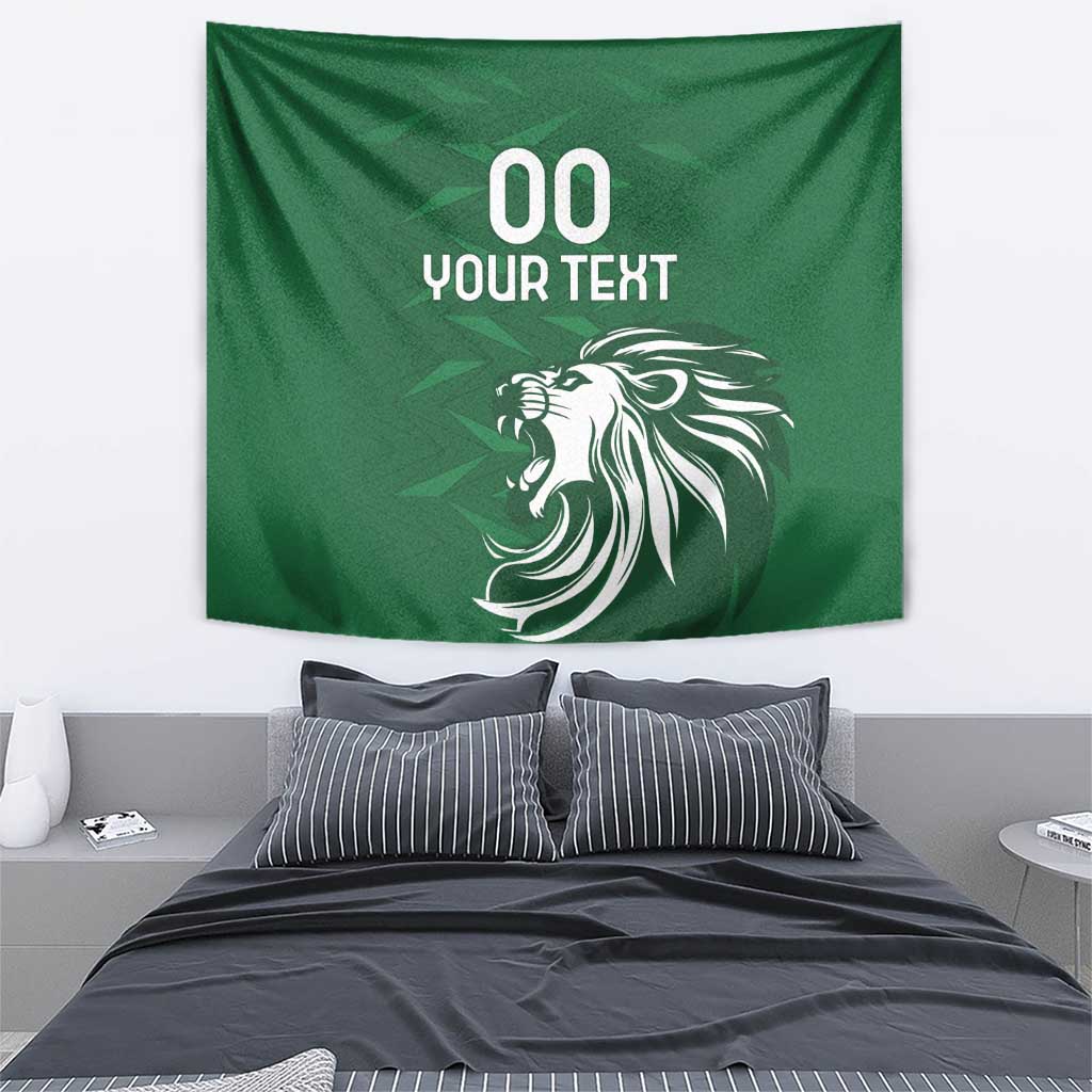 Custom Guernsey Football Tapestry Go Champions