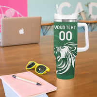 Custom Guernsey Football Tumbler With Handle Go Champions