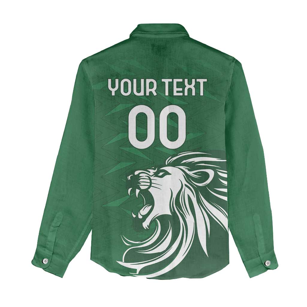 Custom Guernsey Football Women Casual Shirt Go Champions