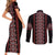 Traditional Spring Martisor Day Couples Matching Short Sleeve Bodycon Dress and Long Sleeve Button Shirt Romanian Embroidery Patterns