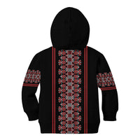 Traditional Spring Martisor Day Kid Hoodie Romanian Embroidery Patterns