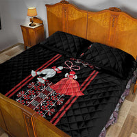 Traditional Spring Martisor Day Quilt Bed Set Romanian Embroidery Patterns