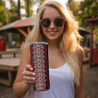 Traditional Spring Martisor Day Skinny Tumbler Romanian Embroidery Patterns