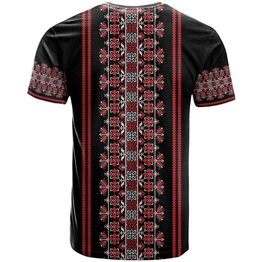 Traditional Spring Martisor Day T Shirt Romanian Embroidery Patterns