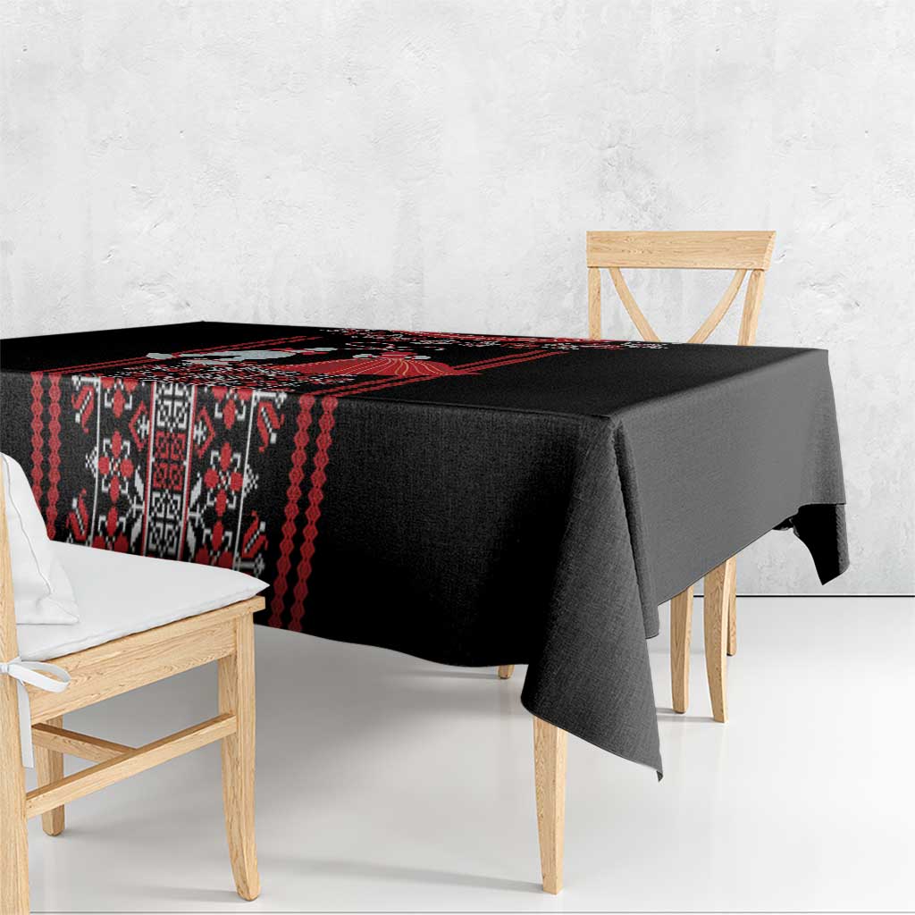 Traditional Spring Martisor Day Tablecloth Romanian Embroidery Patterns