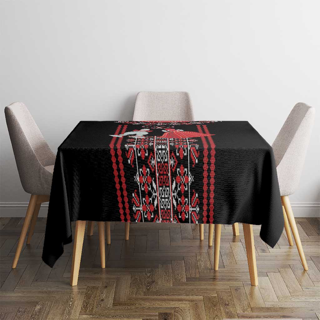 Traditional Spring Martisor Day Tablecloth Romanian Embroidery Patterns