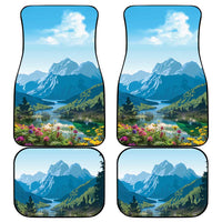 Slovenia Car Mats Mount Triglav With Map