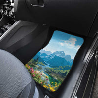 Slovenia Car Mats Mount Triglav With Map