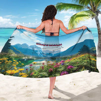 Slovenia Sarong Mount Triglav With Map