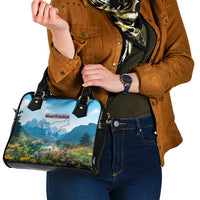 Slovenia Shoulder Handbag Mount Triglav With Map